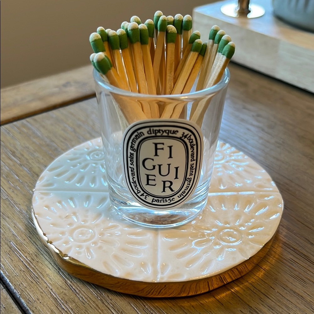 Diptyque Figuier Empty Candle or Glass Match Holder